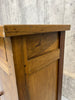 Walnut Wood Bedside Cabinet With Drawer