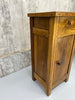Walnut Wood Bedside Cabinet With Drawer