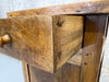 Walnut Wood Bedside Cabinet With Drawer