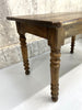 120cm Walnut Wood Bistro Table