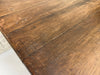 120cm Walnut Wood Bistro Table