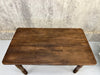 120cm Walnut Wood Bistro Table