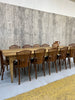 300cm Long Solid Oak Refectory Dining Table