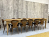 300cm Long Solid Oak Refectory Dining Table