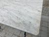 White Marble Kitchen Bistro Table
