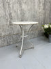 Wobbly Metal Gueridon Side Table