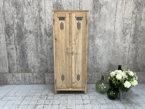 Industrial Wooden Storage Locker