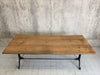 182.25cm Walnut Wood Bistro Kitchen Table