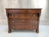 19th Century Chest of 4 Drawers with Brass Handles