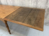 199cm to 375cm Extending Fruit Wood Dining Table with Turned Legs