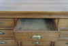 Oak Shop Counter with Drawers