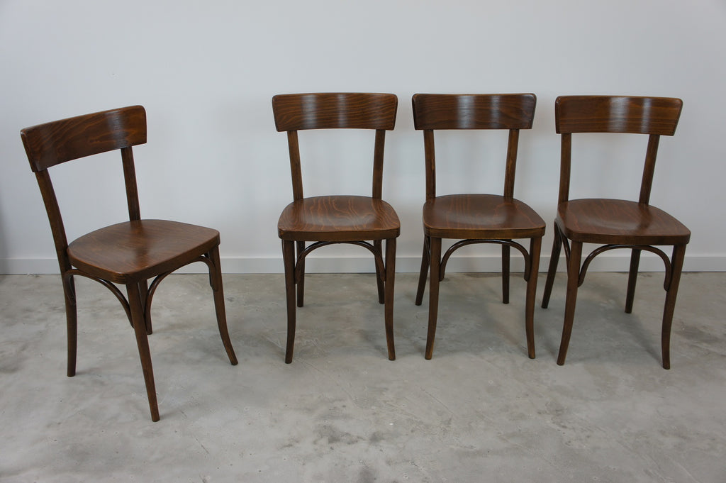 Set of 8 Thonet Bentwood Bistro Chairs