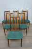 Set of 6 GPlan Mid Century Exotic Wood Dining Chairs