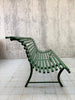 Green 'Paris' Park Garden Bench
