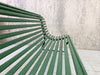 Green 'Paris' Park Garden Bench