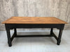 166cm Black Legged Dining Room Table or Desk