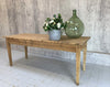 191cm Rustic Pine French Taper Leg Kitchen Dining Table