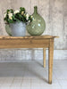 191cm Rustic Pine French Taper Leg Kitchen Dining Table