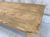 191cm Rustic Pine French Taper Leg Kitchen Dining Table