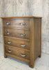 79.5cm wide Mid Century 1930's Style 4 Drawer Chest of Drawers