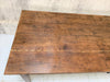 190.5m Walnut Wood French Farmhouse Kitchen Dining Table