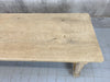 199.5cm Stripped Oak Farmhouse Table with Two Drawers