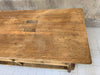 199.5cm Solid Oak Drapers Table / Kitchen Island
