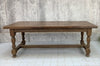 200cm Oak Farmhouse Refectory Dining Table with Stretcher