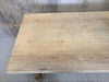 200cm Stripped Oak Farmhouse Refectory Dining Table