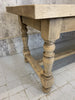 200cm Stripped Oak Farmhouse Refectory Dining Table