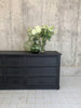 Inky Black Sideboard Storage Drawers