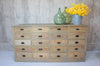 19th Century 214cm Wide Workshop Factory Drawer Storage Sideboard