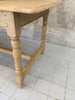 226cm Solid Oak Farmhouse Refectory Dining Table