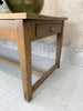 231cm French Oak Laboratory Workbench Dining Refectory Table