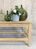 250cm Solid Pine Work Bench Console Table