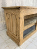 265cm Shop Counter Sideboard Open Shelves Kitchen Island with Drawers