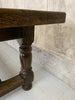 299cm Long Solid Dark Oak Refectory Dining Table