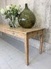 300cm Solid Pine Taper Legs French Dining Conference Console Table