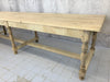 309cm Stripped Oak French Dining Conference Table