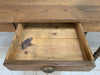 345cm Oak Turned Legs French Farmhouse Console Table