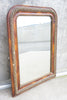 Amber Coloured Louis Philippe Mirror