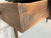 Art Deco Legs, Black Top Table Desk