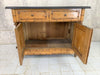 Bamboo Cabinet with Painted Black Top