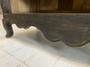 19th Century Black solid Wood Side Board / Cupboard