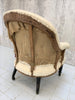 19th Century French Deconstructed Crapaud Tub Armchair To Reupholster