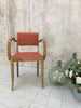Individual Mid Century Bridge Chair to reupholster