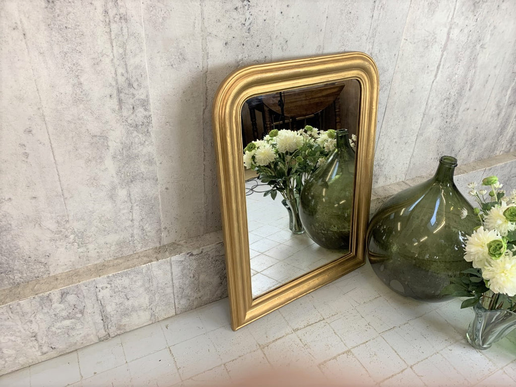 99cm high Gold Painted Louis Philippe Mirror