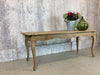185cm Long Louis XV Style Solid Oak Dining Table Desk