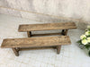 Pair of Solid Oak 150cm Long Benches