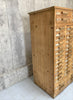 Tallboy Multiple Small Drawer Storage from a French Pharmacy